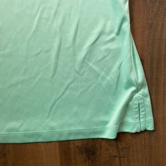 PGA TOUR Airflux Sleeveless Golf Top Mint Green White Purple Large L - Picture 4 of 6